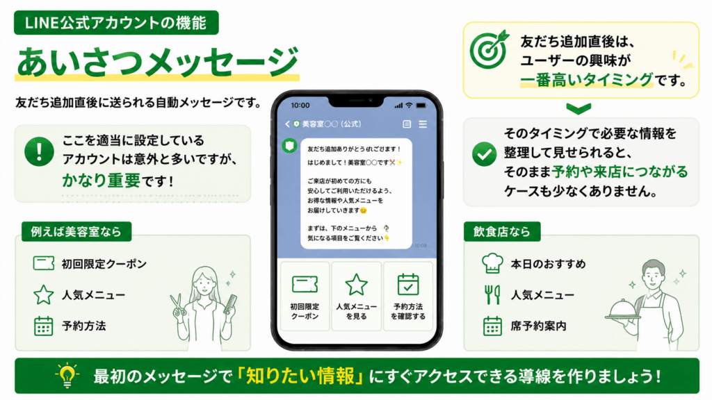 あいさつメッセージ